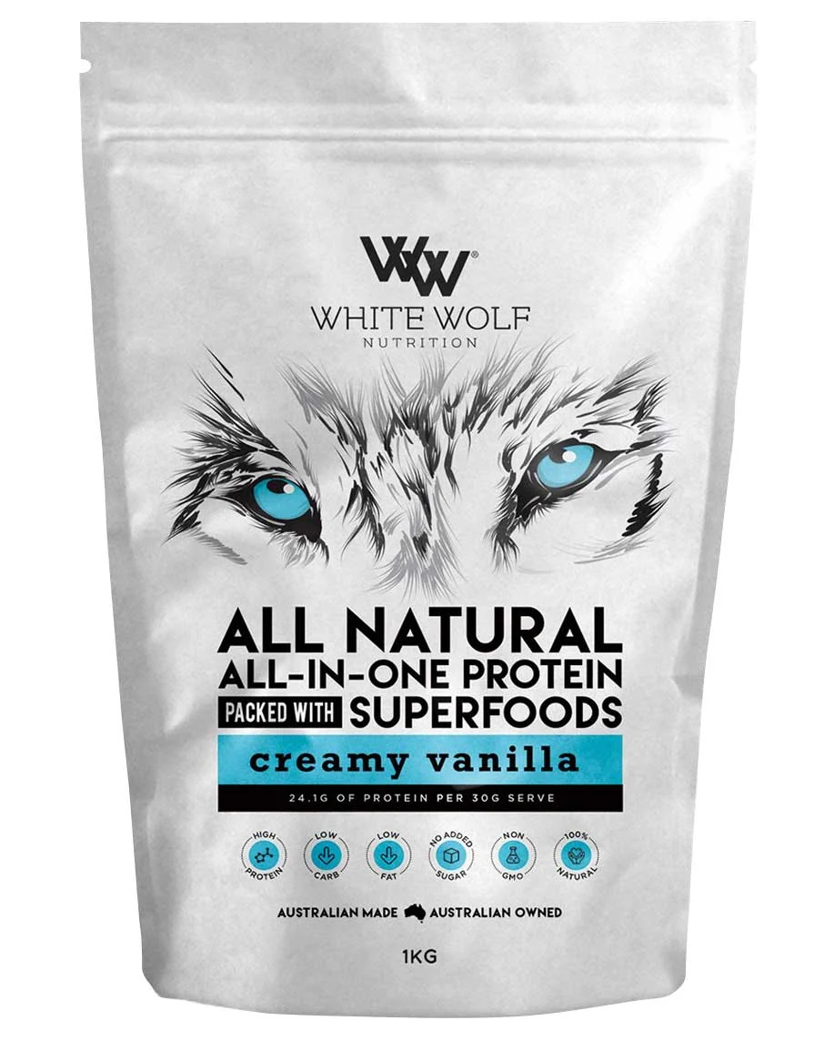 All Natural All-In-One Protein by White Wolf Nutrition - Image 3