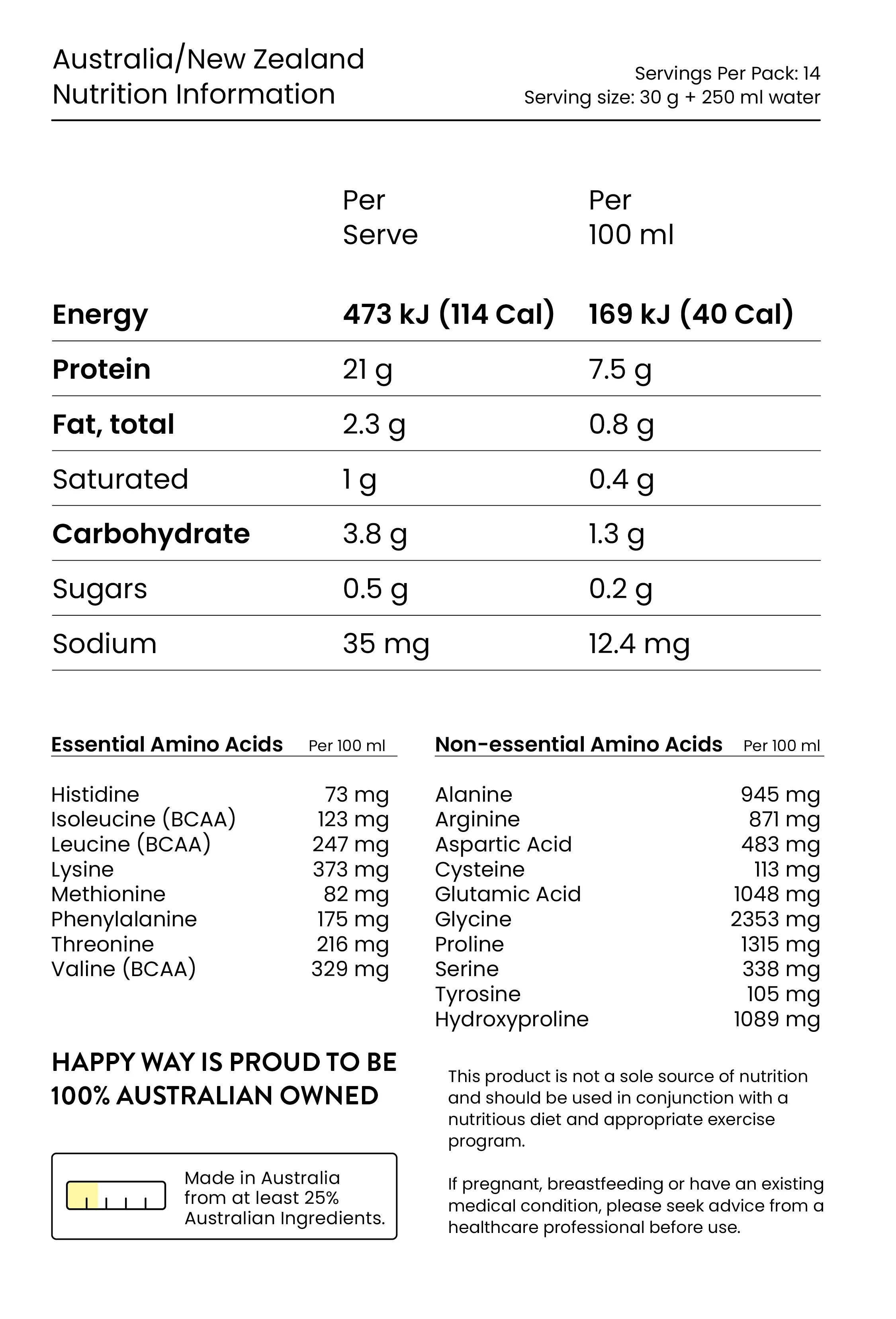 Protein Water by Happy Way - Image 3