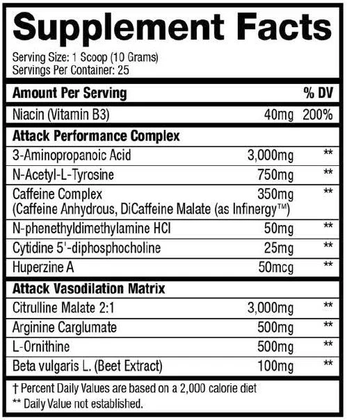 Attack by Kodiak Sports Nutrition - Image 2