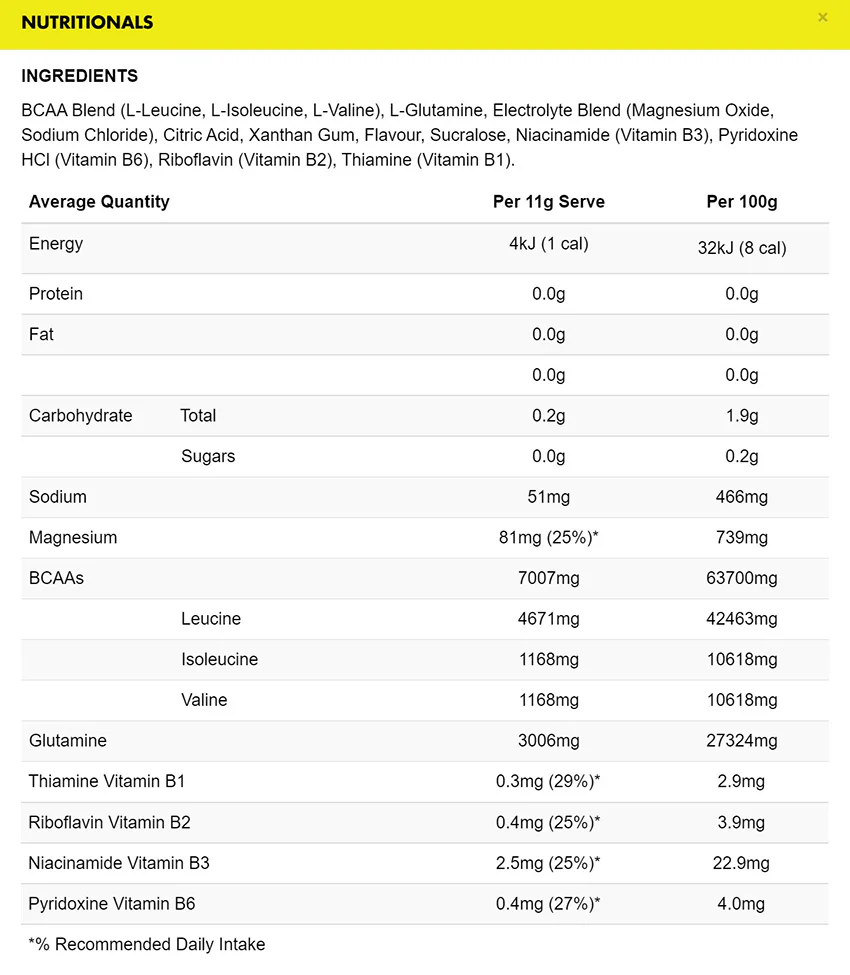 BCAA Max by Horleys - Image 2