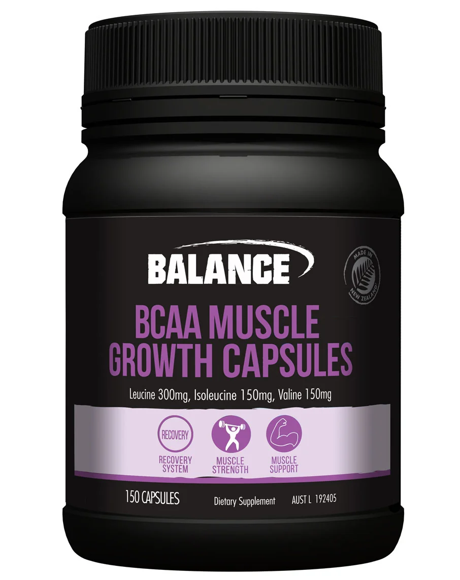 BCAA Muscle Growth Capsules by Balance - Image 2