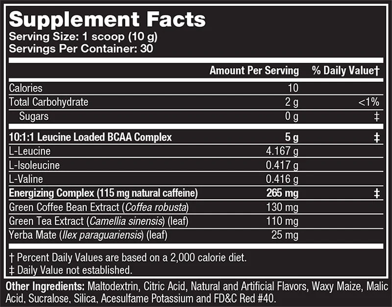 BCAA-XL Energy by MHP - Image 3