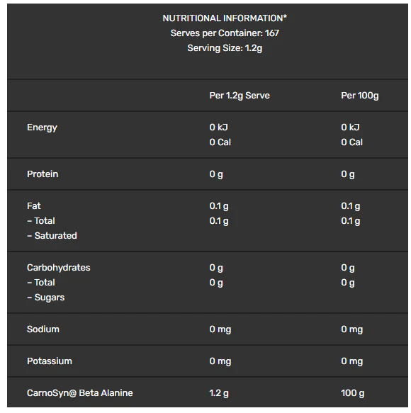 Beta Alanine by International Protein - Image 2