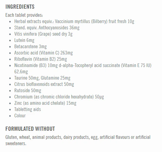Bilberry 10,000 Plus by Nutralife - Image 3