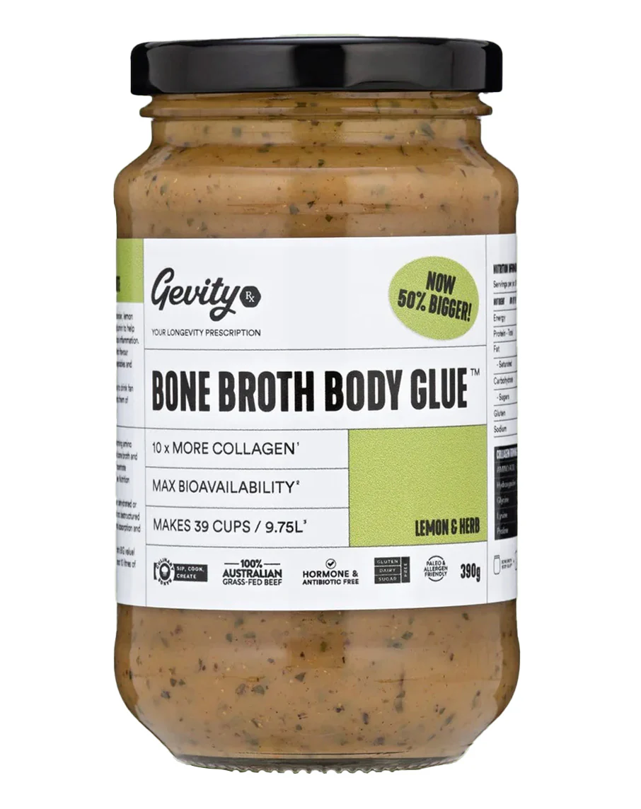 Bone Broth Body Glue (LEMON & HERB) by Gevity RX - Image 2