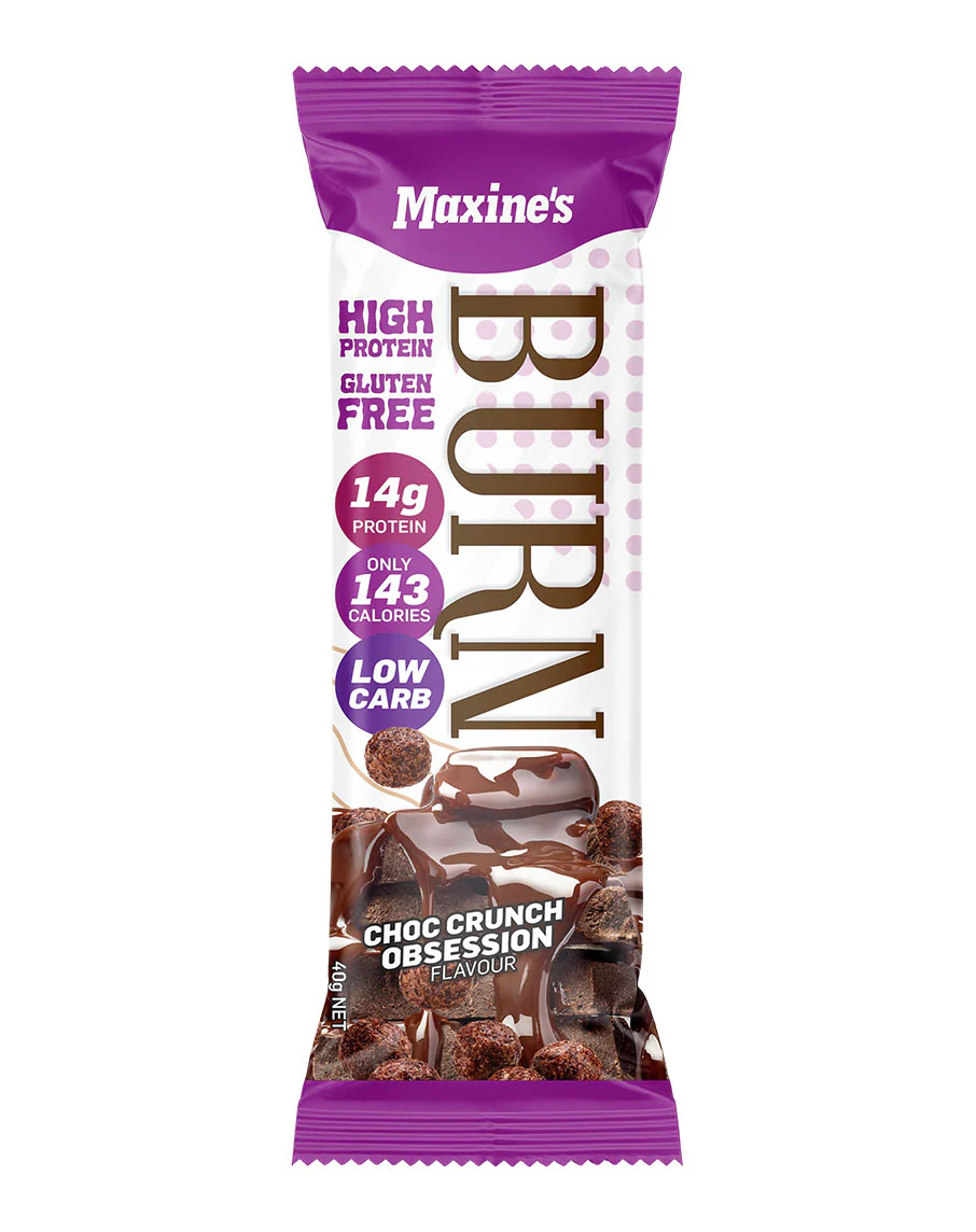 Burn Protein Bars by Maxine's