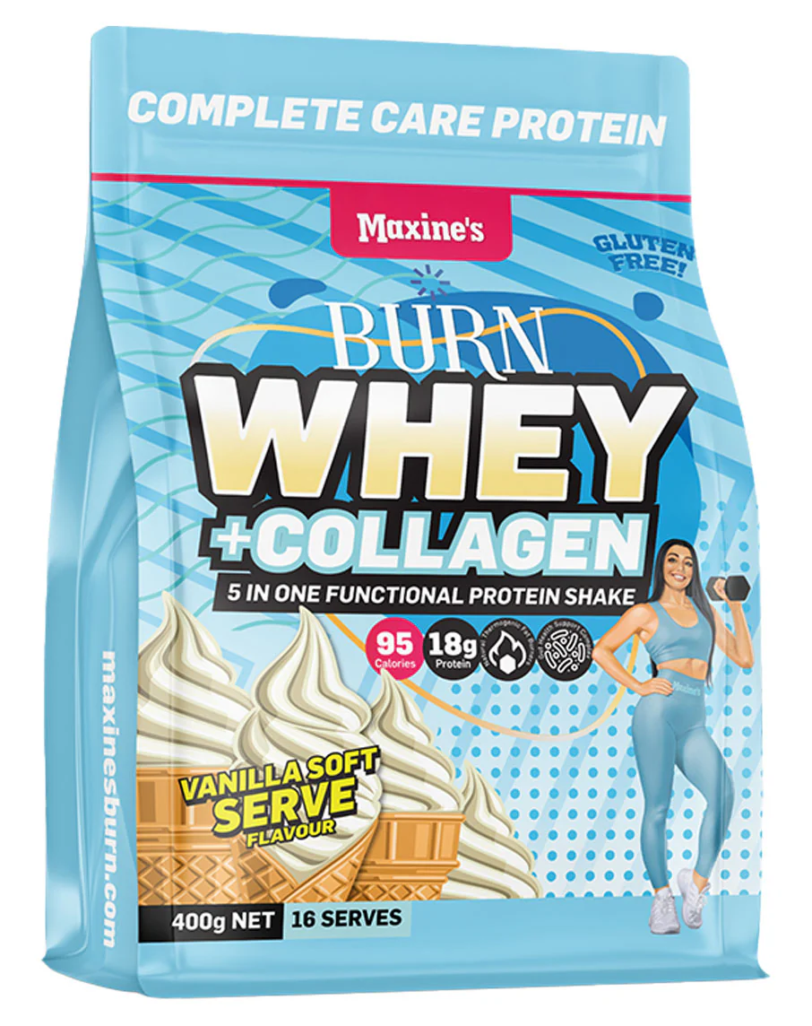 Burn Whey + Collagen by Maxine's