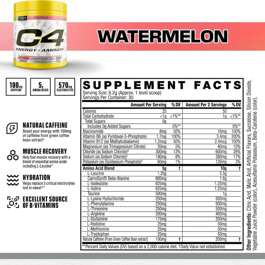 C4 Energy + Amino by Cellucor/C4 Energy - Image 5