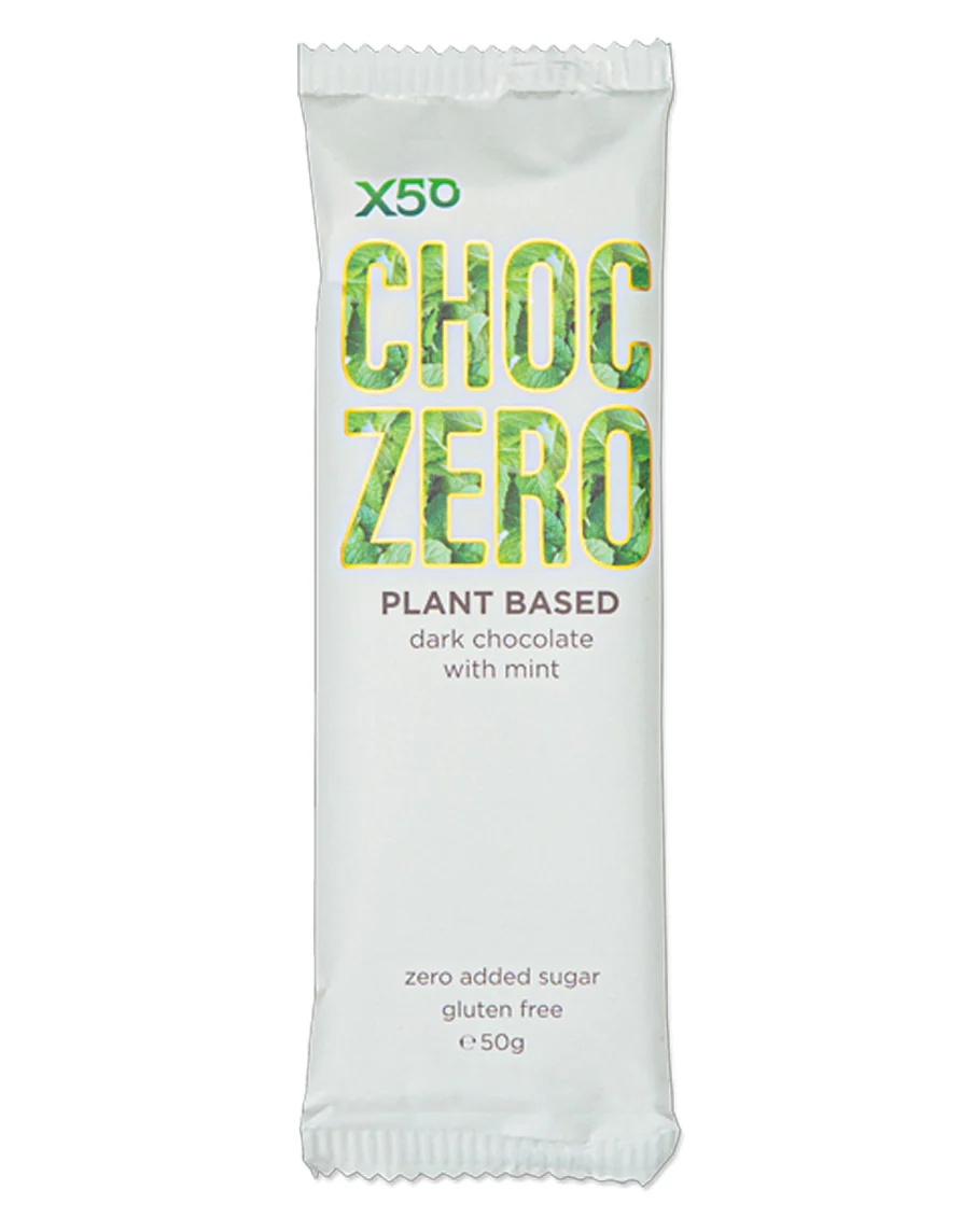 Choc Zero Plant Based Bar (Dark Chocolate) by X50 Lifestyle - Image 2