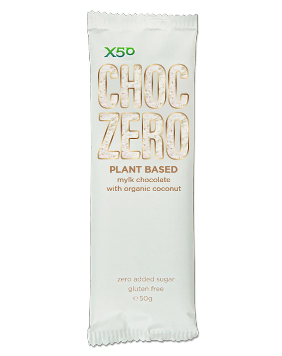 Choc Zero Plant Based Bar (Mylk Chocolate) by X50 Lifestyle - Image 2