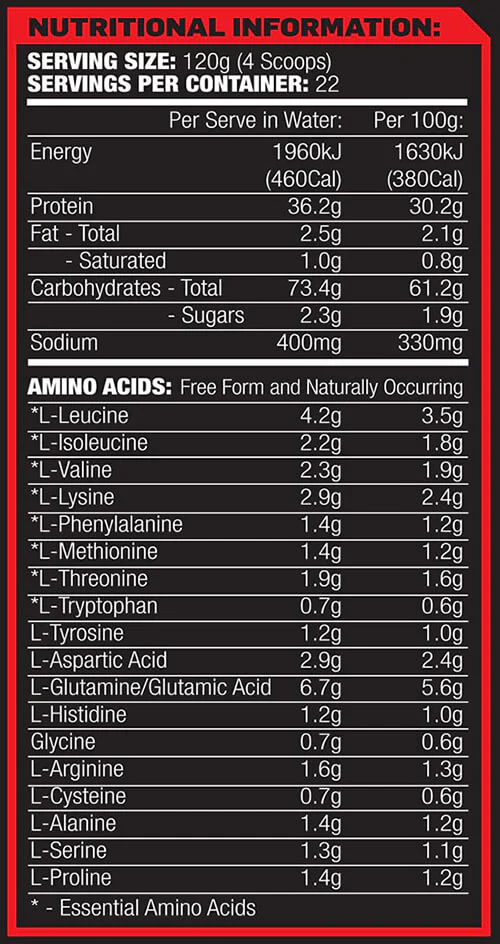 Clean Mass by Max's Supplements - Image 10