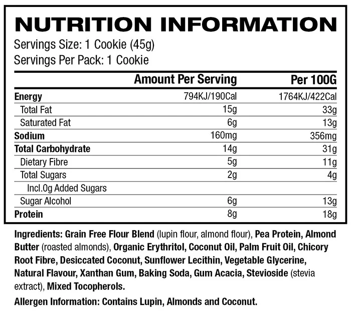 Coconut Keto Cookie by Lenny & Larry's - Image 2