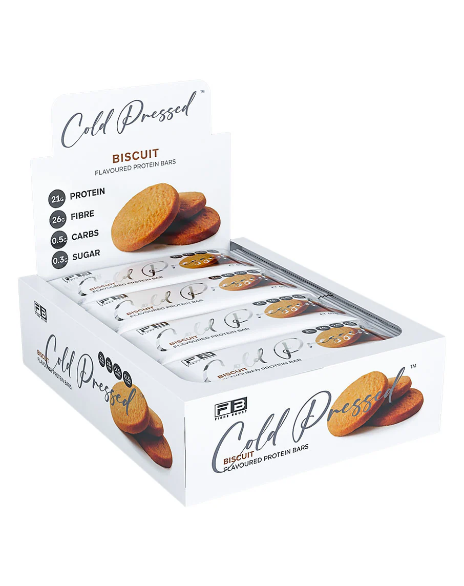 Cold Pressed Protein Bar (Box of 12) by Fibre Boost - Image 12