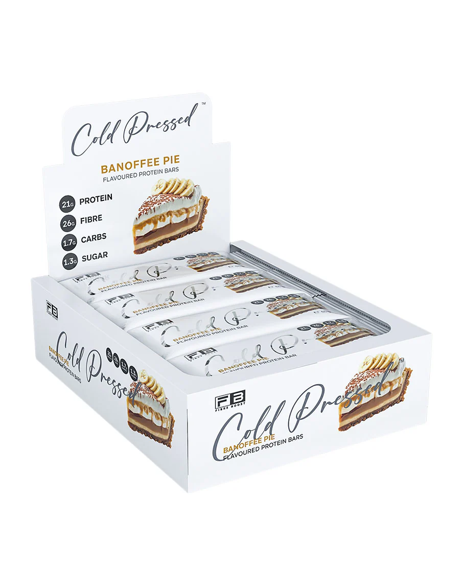 Cold Pressed Protein Bar (Box of 12) by Fibre Boost - Image 2