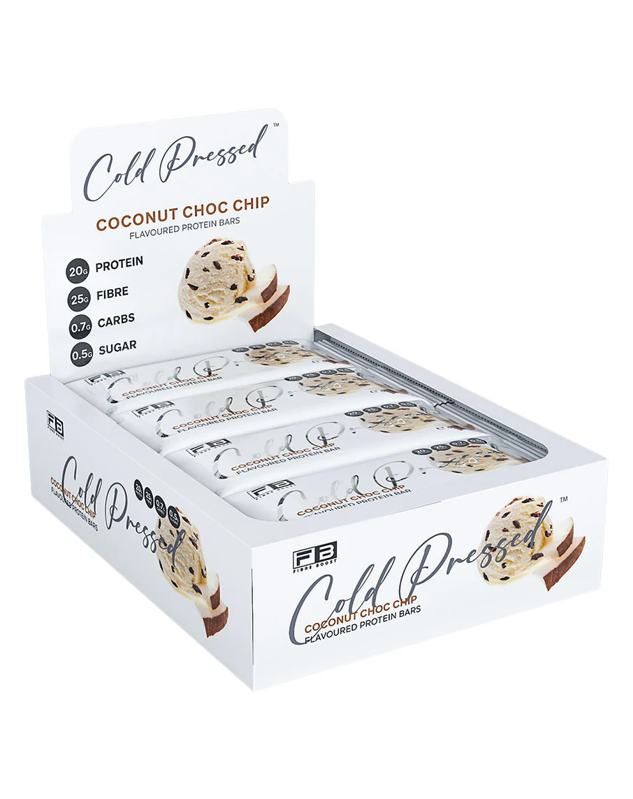 Cold Pressed Protein Bar (Box of 12) by Fibre Boost - Image 29