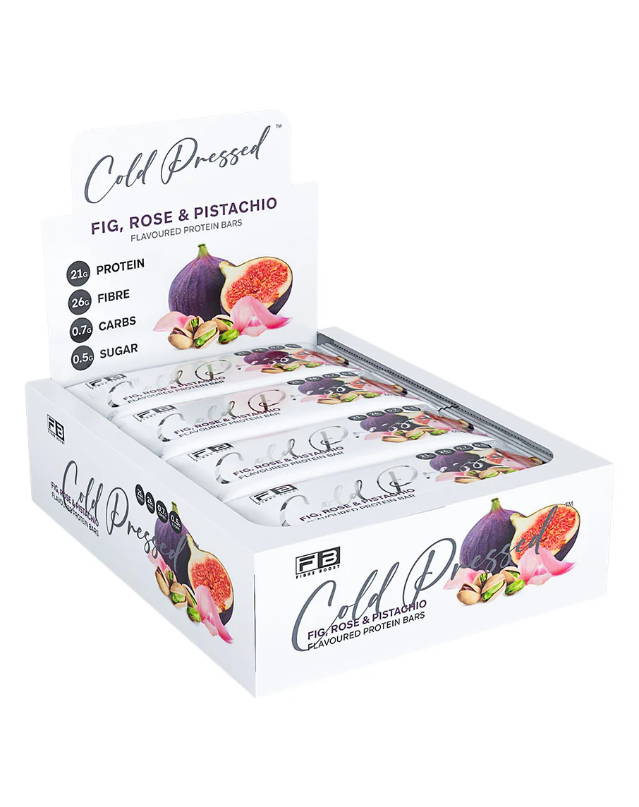Cold Pressed Protein Bar (Box of 12) by Fibre Boost - Image 34