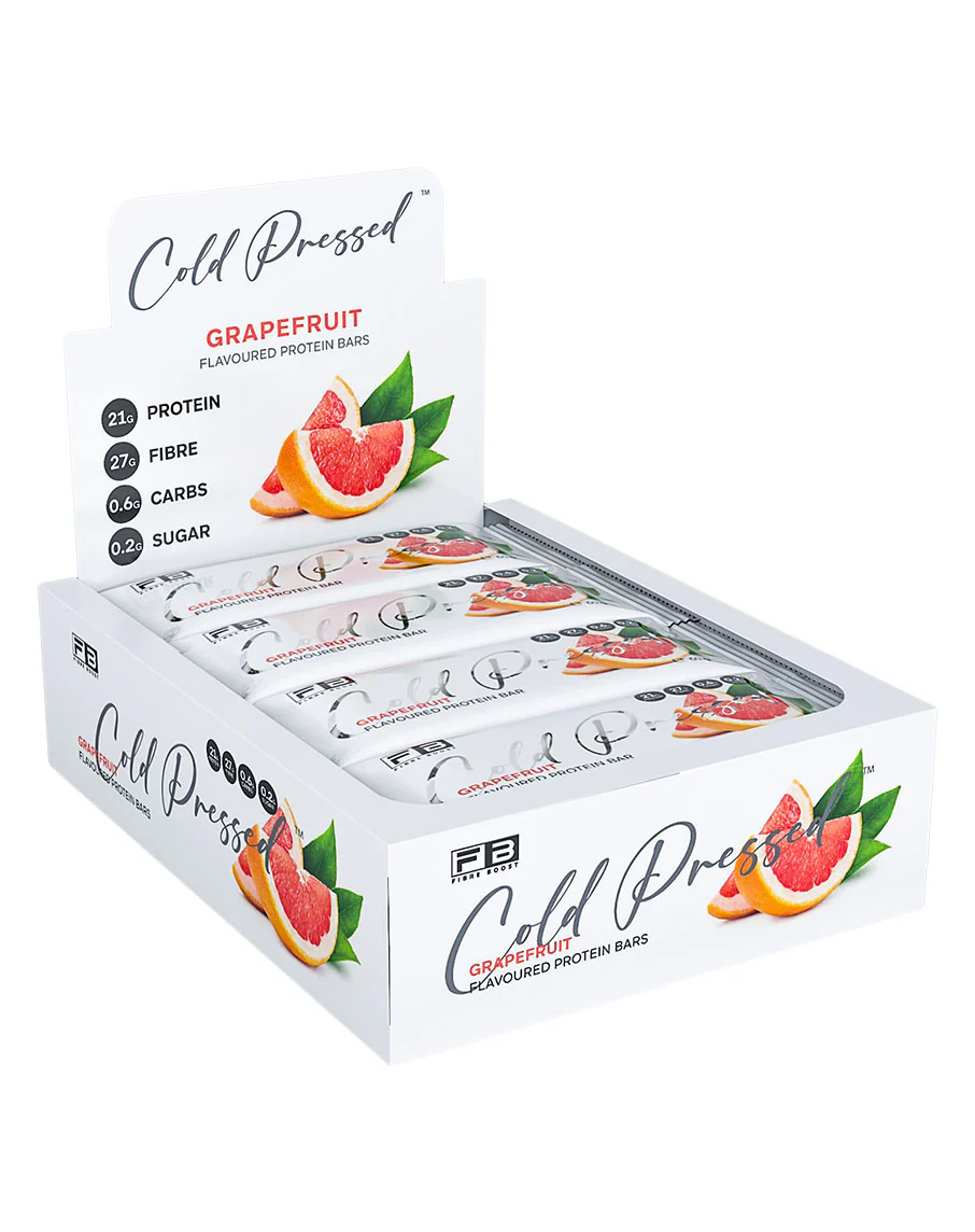 Cold Pressed Protein Bar (Box of 12) by Fibre Boost - Image 35