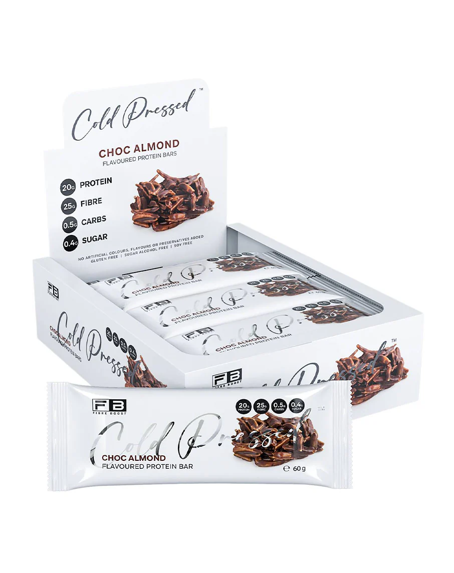 Cold Pressed Protein Bar (Box of 12) by Fibre Boost - Image 4