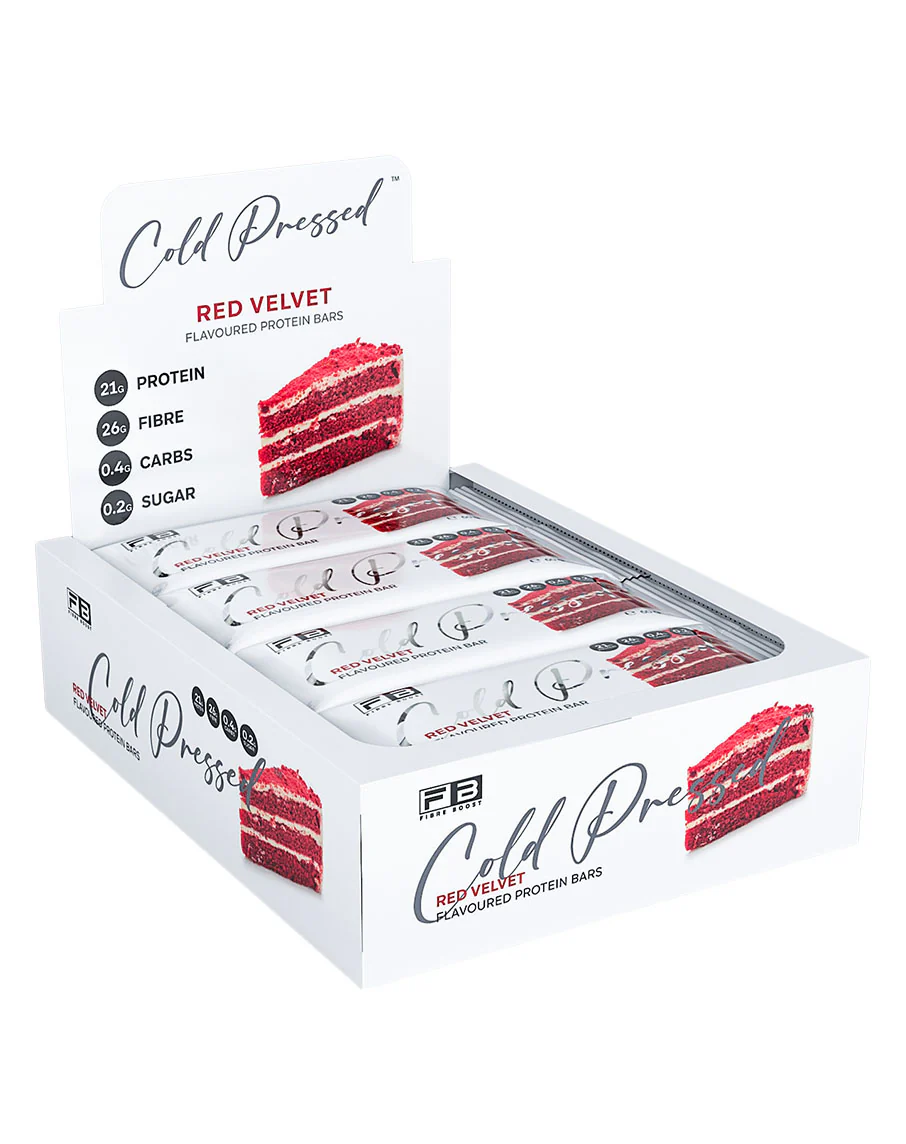 Cold Pressed Protein Bar (Box of 12) by Fibre Boost - Image 45