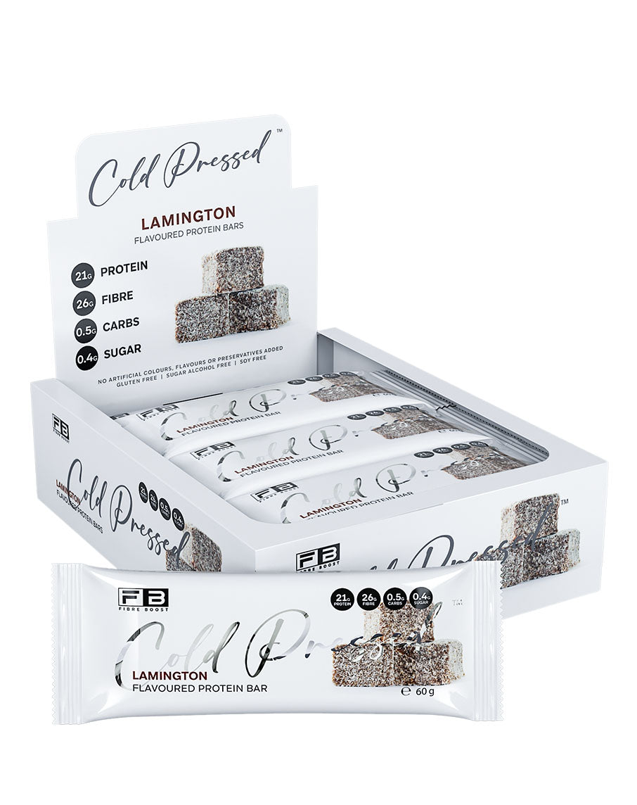Cold Pressed Protein Bar (Box of 12) by Fibre Boost - Image 47