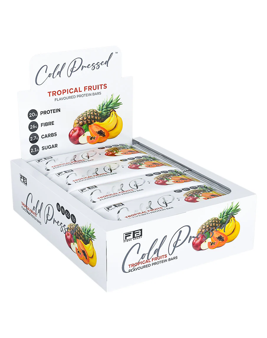 Cold Pressed Protein Bar (Box of 12) by Fibre Boost - Image 48