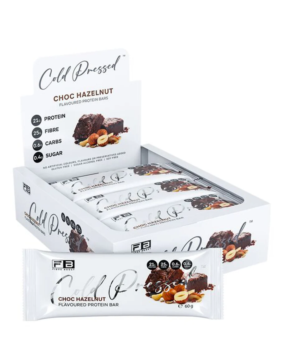 Cold Pressed Protein Bar (Box of 12) by Fibre Boost - Image 52