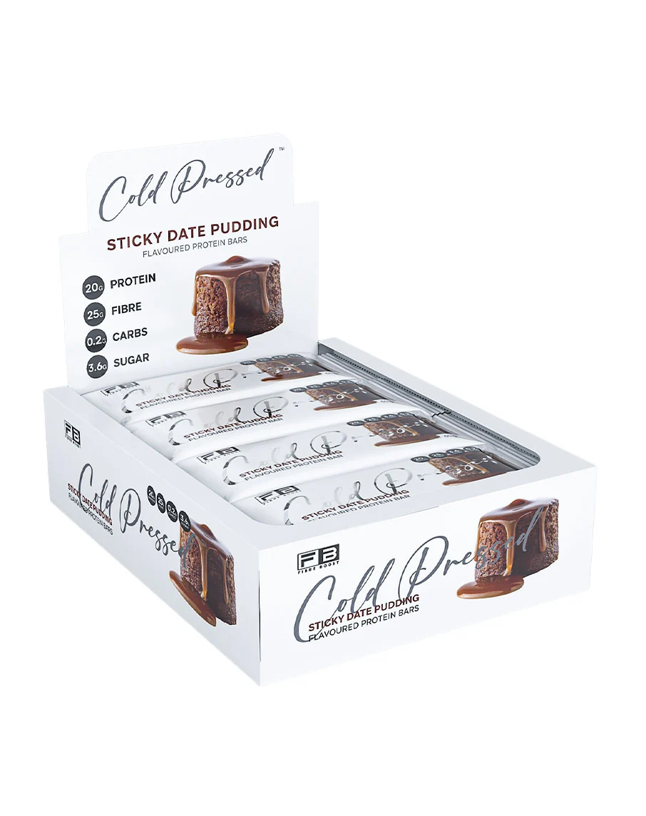 Cold Pressed Protein Bar (Box of 12) by Fibre Boost - Image 8