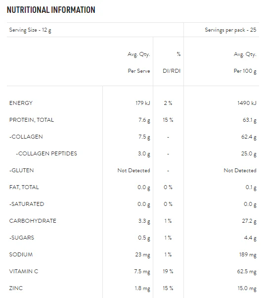 Collagen Beauty - Skin Hair Nails Gut - by Nutra Organics - Image 7