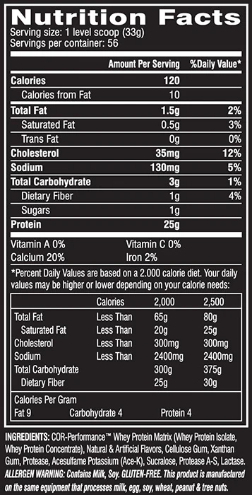 Cor Performance Whey by Cellucor/C4 Energy - Image 13