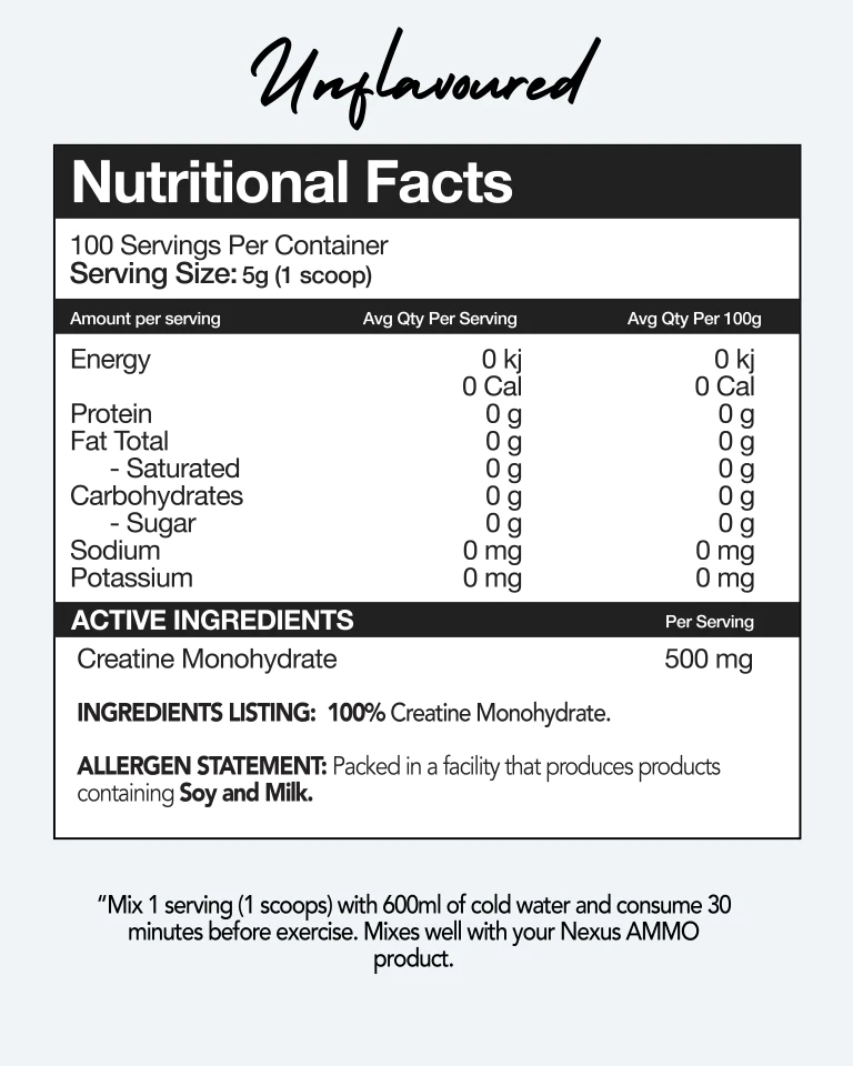 Creatine by Nexus Sports Nutrition - Image 2