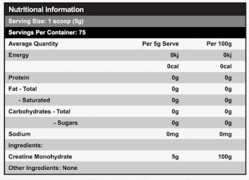 Creatine by Red Dragon Nutritionals - Image 4