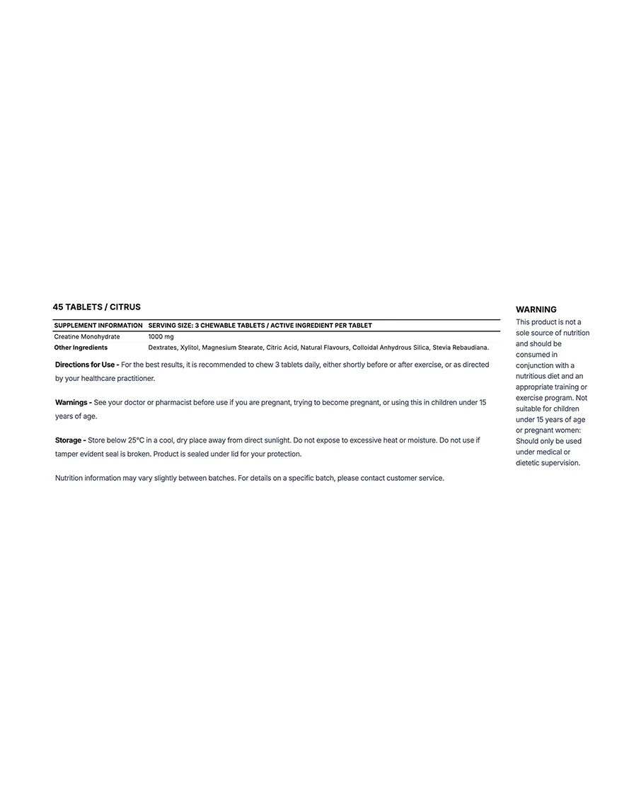 Creatine Chewables by ATP Science - Image 4