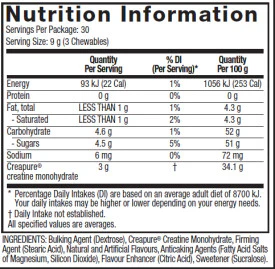Creatine Chews by MuscleTech - Image 3