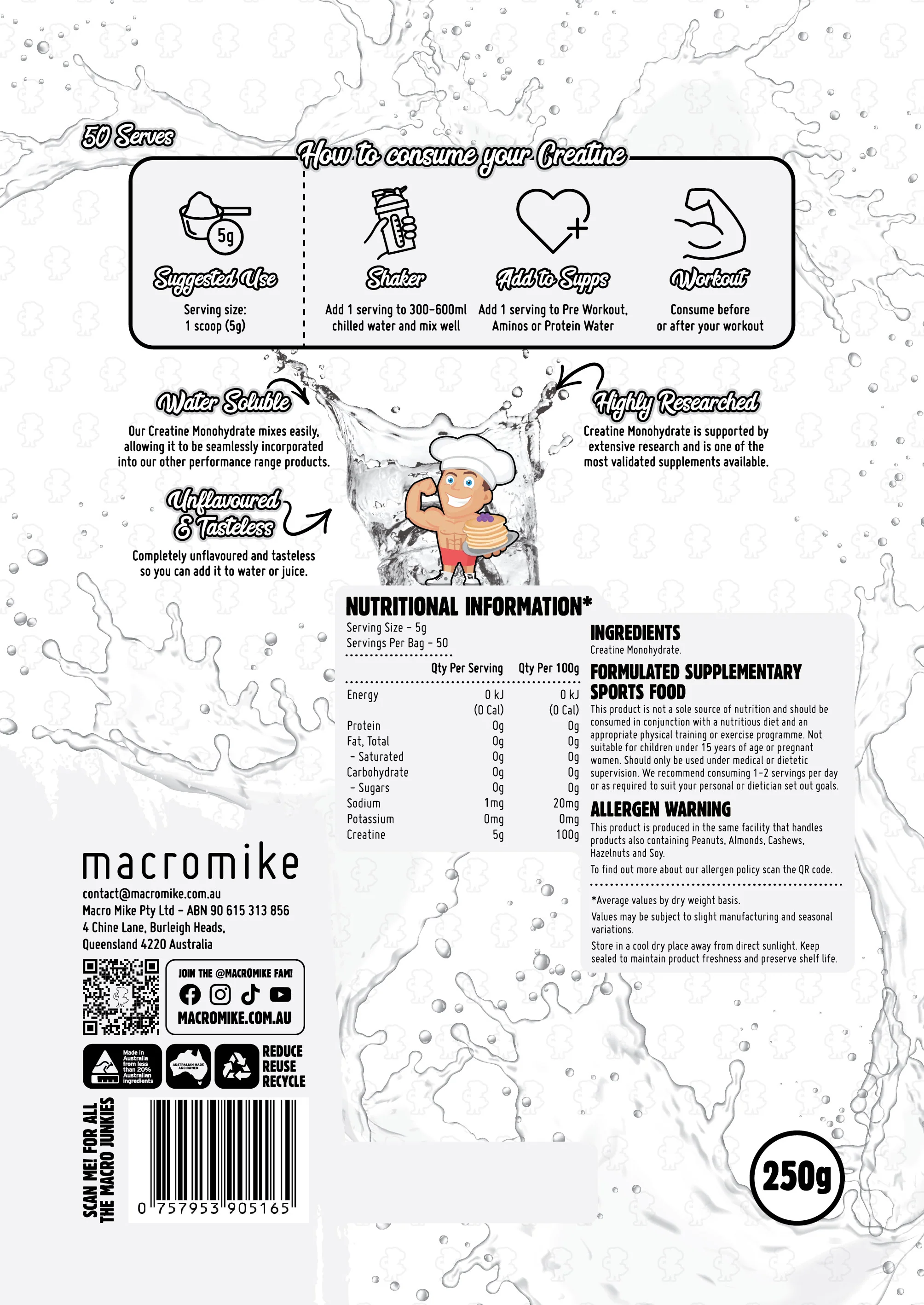 Creatine Monohydrate by Macro Mike - Image 3