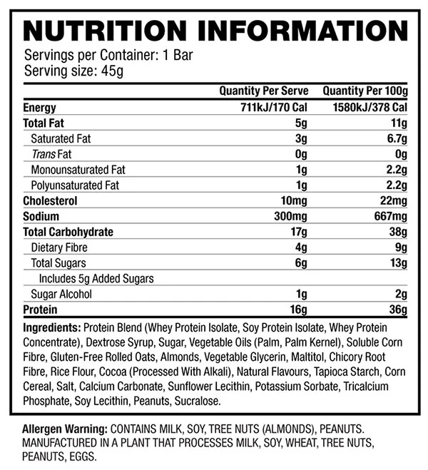 Crisp Protein Bar by Muscle Pharm - Image 8