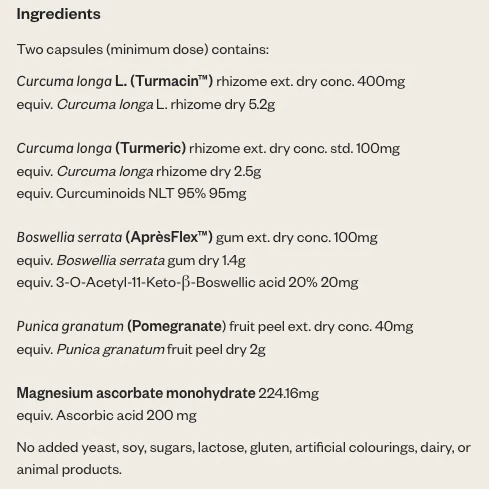 Curcumin BioComplex by Ora - Image 2