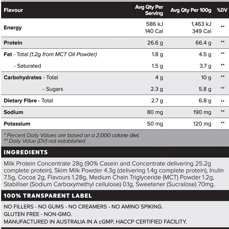 Custard Casein Protein by Muscle Nation - Image 15