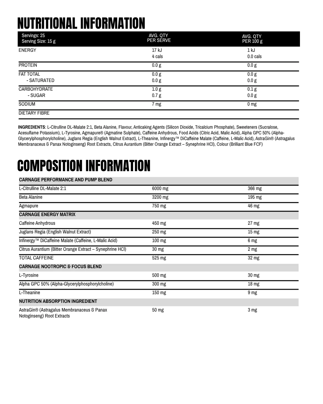 Dialed Carnage by TXA Nutrition - Image 7