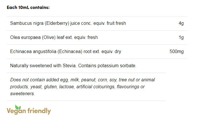 Elderberry Echinacea & Olive Leaf by Herbs of Gold - Image 2