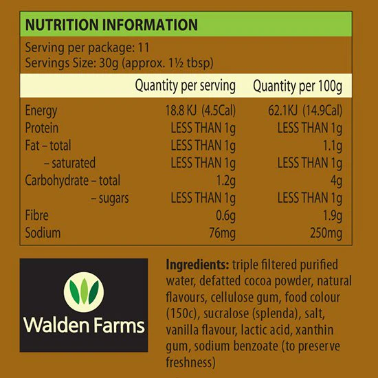 Flavoured Syrup by Walden Farms - Image 3