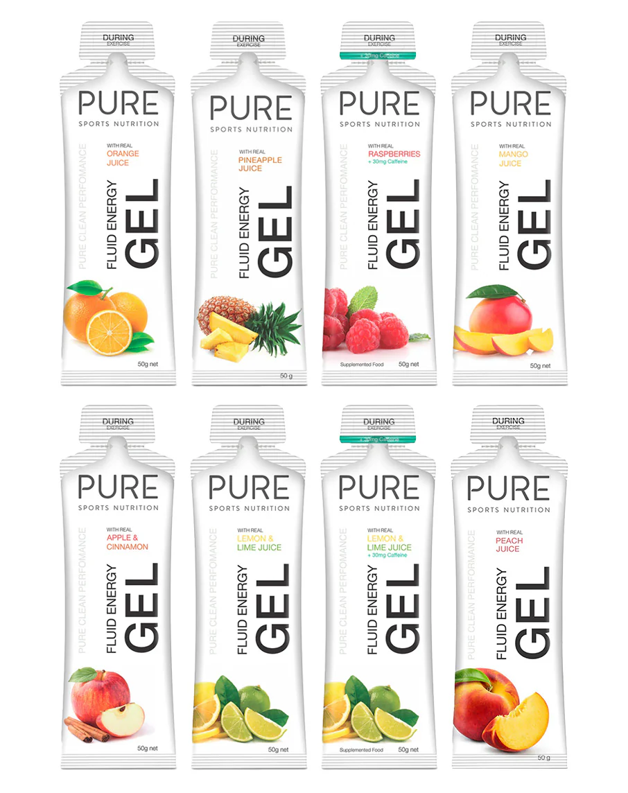 Fluid Energy Gels 8-Gel Sample Pack by Pure Sports Nutrition - Image 2