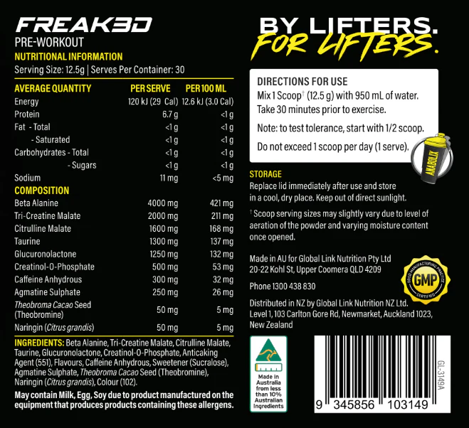Freak3d by Anabolix Nutrition - Image 14