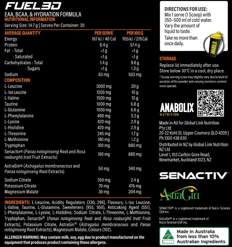 Fuel3d by Anabolix Nutrition - Image 7