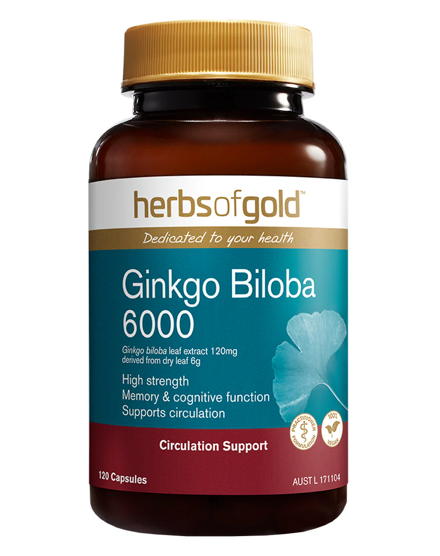 Ginkgo Biloba 6000 By Herbs of Gold - Image 2