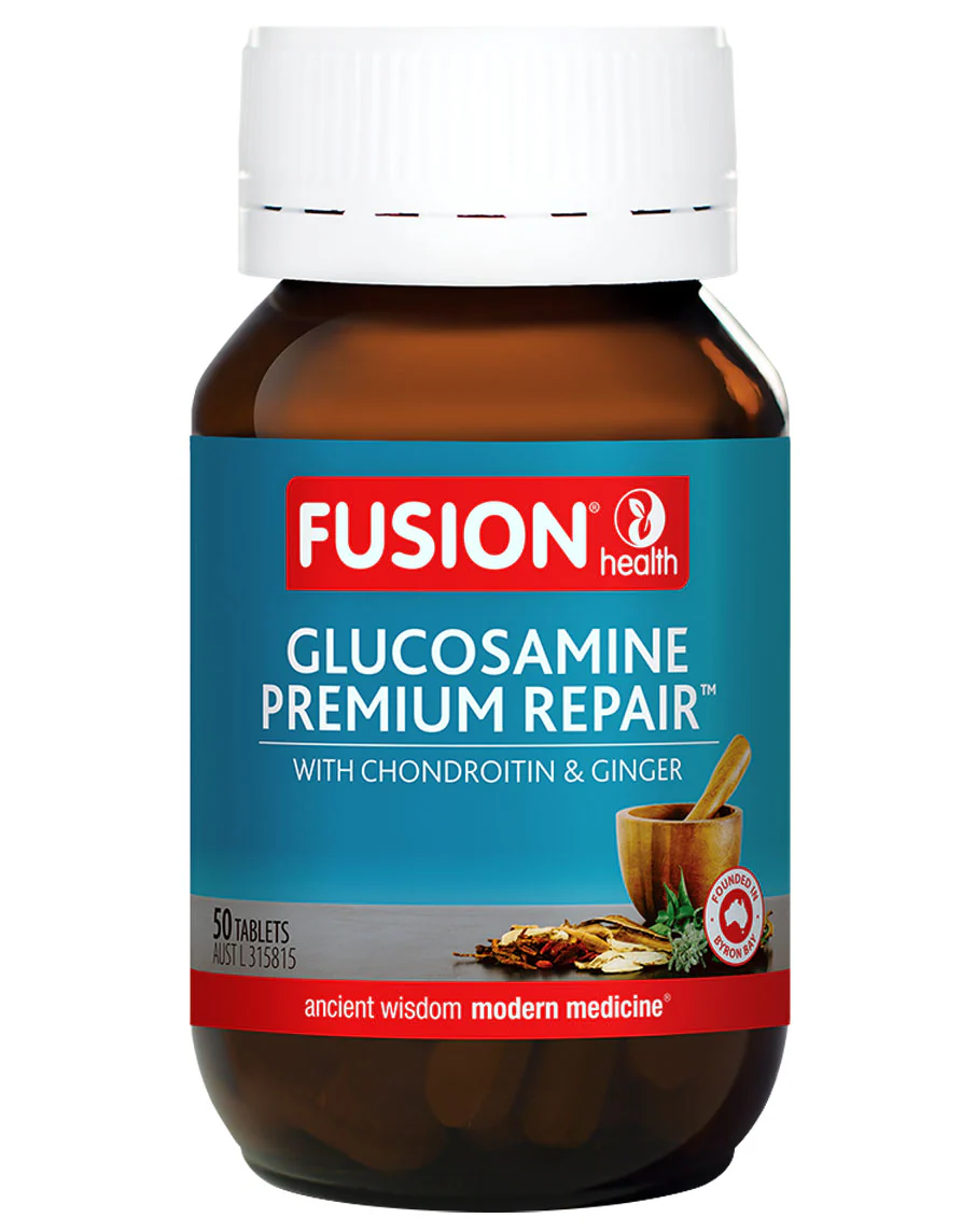 Glucosamine Premium Repair with Chondroitin & Ginger by Fusion Health