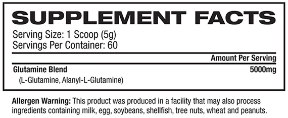 Glutamine by Muscle Pharm - Image 2