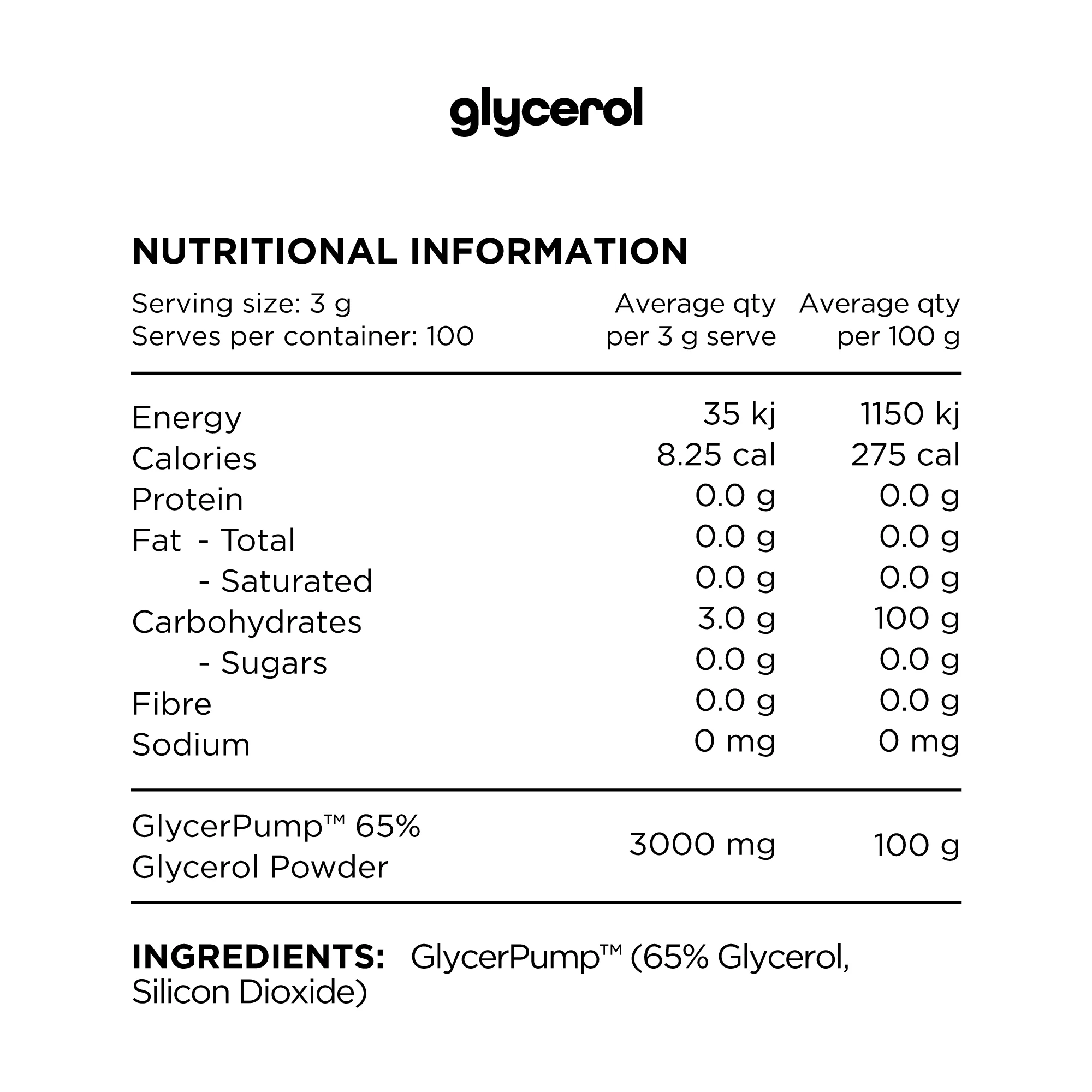 Glycerol by Switch Nutrition - Image 2