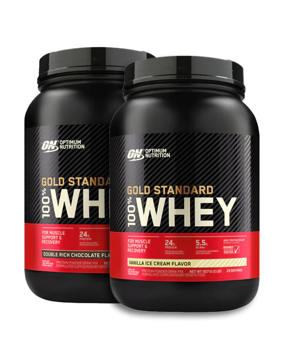 Gold Standard 100% Whey Twin Pack (2lbs)