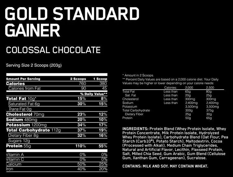 Gold Standard Gainer by Optimum Nutrition - Image 5