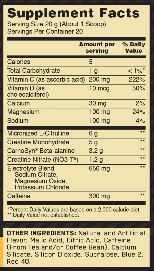 Gold Standard Pre Advanced by Optimum Nutrition - Image 4